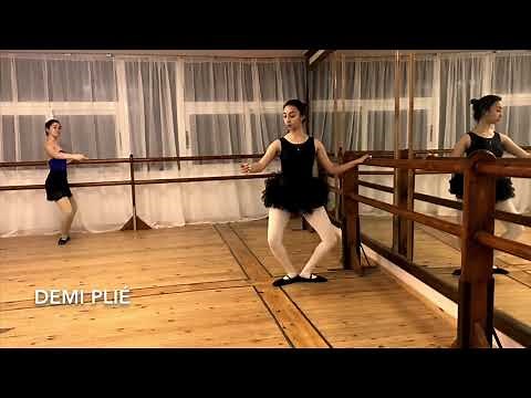 Plié tips: Demi plié / Grand plié in 1st, 2nd, 4th and 5th positions