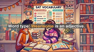 5000 Must Know SAT Vocabulary - SAT Vocabulary: Understanding Wearisome