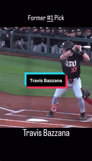 Here’s a good slow-mo look at Travis Bazzana. He’s got a pure swing with tons of pop. What sticks out to you? Send this to a friend who needs it Save it for when you need it Follow or DM me if you need a hitting coach #baseballtips #hittingdrills #batspeed #baseballswing #fyp