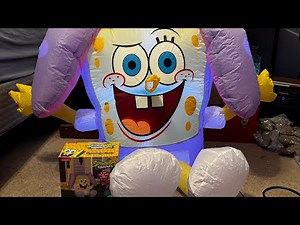 Gemmy inflatable Easter SpongeBob
