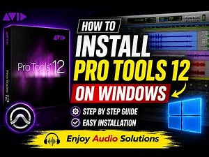How to Install Pro Tools 12 on Windows 10/11 🎧 Full Setup Guide