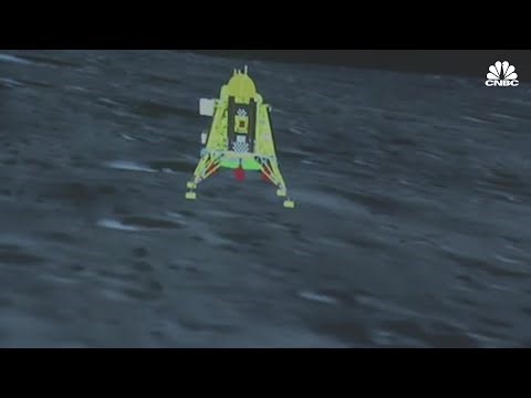 India becomes the first country to successfully land on the moon's south pole