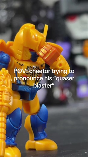 Everyone just calls it the tail blaster#transformers #cheetor #beastwars #blokees #blaster