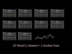 Synthwave with 10 Virtual-Cz + Linndrum