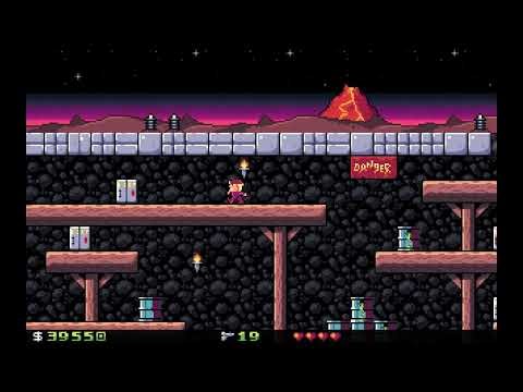🟢 HD Remake of MSDOS Classic ••• Crystal Caves HD