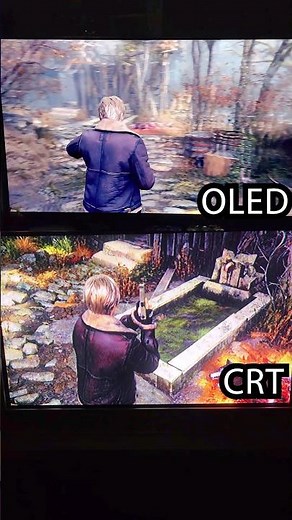 PS5 on a CRT | OLED vs CRT #ps5