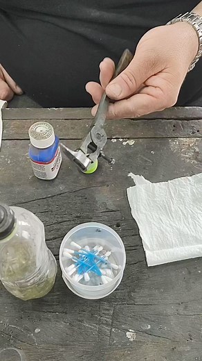 Oxidação a frio com perma BLUE. #oxidação #tutorial #passoapasso | Marcelão Lubaczwski