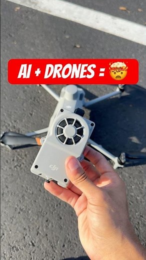 THIS is the future of drones and AI…. #dji #drone #ai