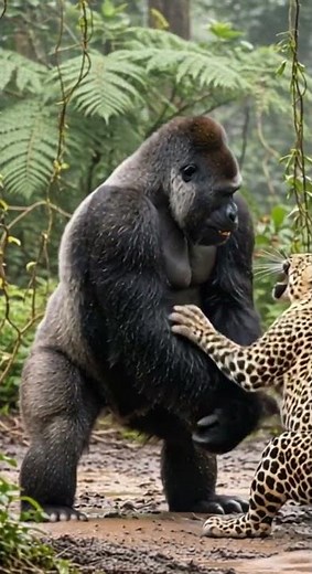 Unbelievable Battle: Gorilla vs Leopard | Raw Power of the Wild