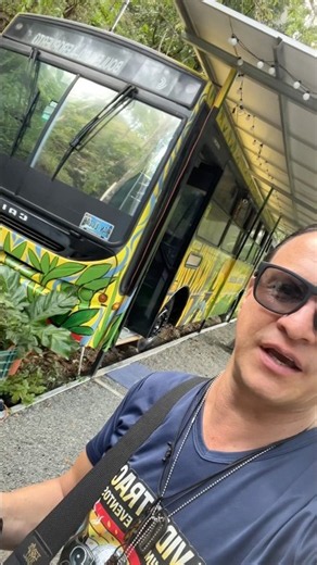 This bus is actually a hotel room 🤯 #uniquehotels #travelhacks