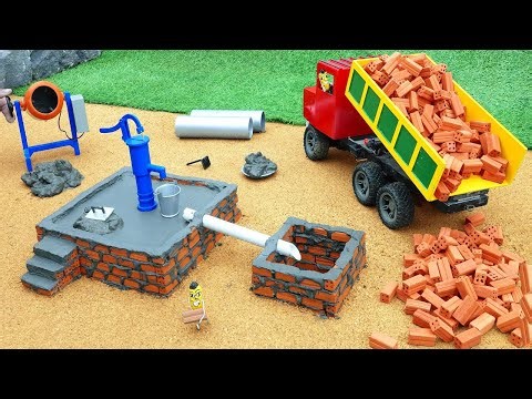 Diy diorama making mini motor water pump science project | how to make | ‪@sanocreator‬