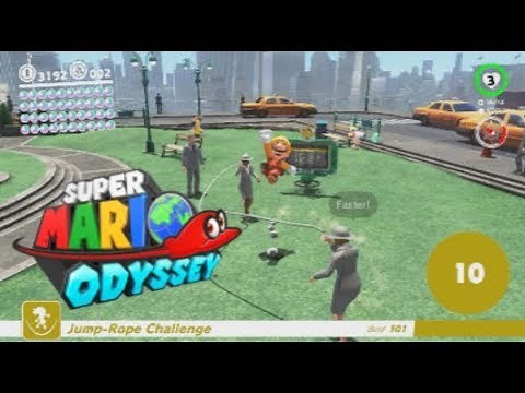 How to do the 100 Jump Rope Challenge in Super Mario Odyssey