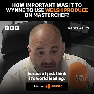 62K views · 1.4K reactions | "I just think it's world leading" gbwls Wynne Evans explains his passion for showcasing Welsh ingredients on MasterChef. Hear more in "The Winner's Story" ▶ https://www.bbc.co.uk/programmes/p0gchpxc | BBC Radio Wales | Facebook