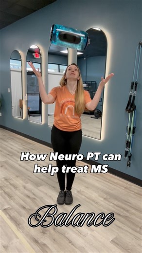 Balance intervention ideas with Physical Therapy for Multiple Sclerosis #msaware #msmonth
