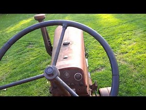 1949 JI CASE VAC Tractor walk around & test drive