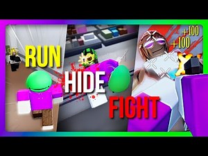 This Roblox Game Turns EVERYONE Into a TARGET… | Roblox Run Hide Fight