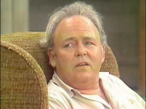 Archie Bunker says "fag"