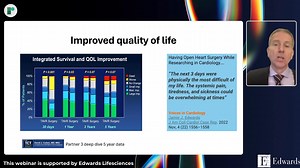🎥 How Does TAVI Improve Quality of Life? Patients want more than just a safe procedure—they want to feel better and regain their independence. In this video, Dr Stephen Dorman explores how TAVI provides a significant quality-of-life boost in the early years compared to surgery, thanks to faster recovery and avoiding the need for a sternotomy. 💡 Hear what benefits TAVI as a first treatment brings to patients and how this innovation is shaping the future of lifetime heart valve management. 📺 Wa