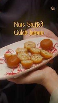 Nut Stuffed Gulab Jamun Recipe 🍮 | Falaq Naaz Special | Raunke E Ramadan S2 Ep 10 | #shorts