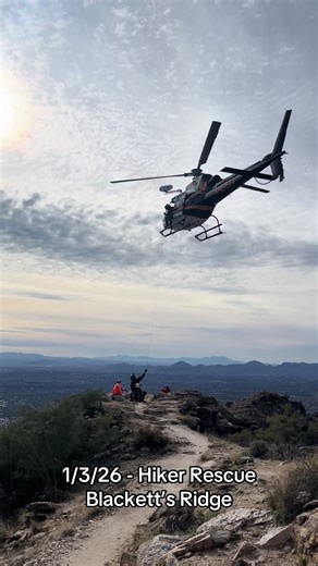 Blackett's Ridge Hiker Rescue: Pima County SAR Mission