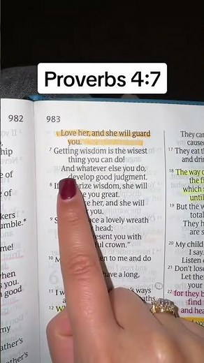 Proverbs 4:7 – The Most Important Thing You Can Pursue 🌟