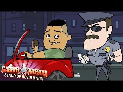 Cop & Donuts (Animated) - Gabriel Iglesias Presents: StandUp Revolution!
