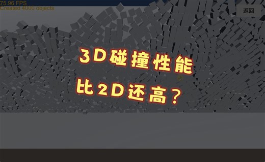 【Unity研究】3D碰撞 VS 2D碰撞