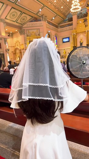 Amen 🙏 my First Holy Communion 📿🛐 | Aleynah Cassedine Redillas