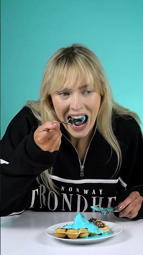 Trying Blue Waffle For The First Time?!