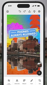 80K views · 270 reactions | Art School is in session!  Follow along—where creativity has no rules (except one: phones are allowed). First assignment? Download the Photoshop on iPhone. Get started: https://adobe.ly/41b7apT | Adobe Photoshop | Facebook