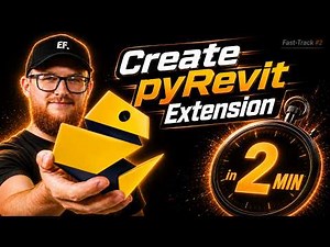 EP.2 - Create Your Revit Toolbar in 2min with pyRevit StarterKit [pyRevit Course]