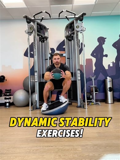 Alexander Whitehair on Instagram: "💥7 Elite Dynamic Stability Exercises!⤵️ ✅Dynamic stability is what allows athletes to move efficiently under load and at speed. By limiting energy loss and optimizing force transfer, it enhances performance while lowering injury risk. The exercises shown here develop this skill through a variety of movement patterns. 👀Sets x Reps and much more in my broadcast channel! 👊1st set up from @angonxo #athletictraining #functionalfitness #stabil