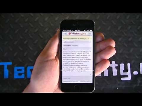 Wolfram Alpha for iOS review