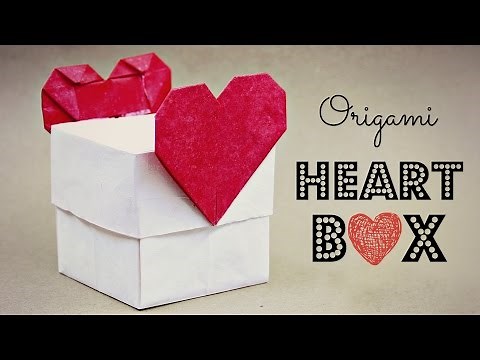 How to make an origami Heart box (Tadashi Mori)