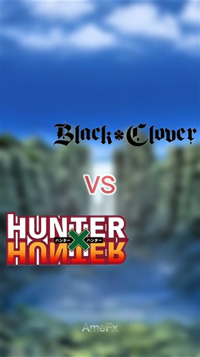 Hunter × Hunter vs Black Clover | All Characters Comparison 🔥#shorts #hunterxhunter #blackclover