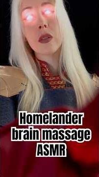 Homelander survived! 💀 He gives you a very special brain massage 🧠 The Boys ASMR roleplay