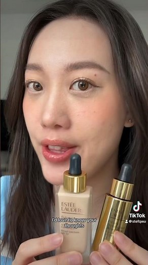 no filter estee lauder skin tint and primer on dry acne-prone skin! is it any good? #skintintreview