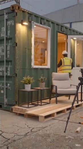 Container to Luxury Studio Transformation