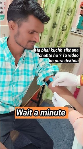 Blood Sample Collection Using Syringe | How to Transfer Blood into Test Tube | Lab Technician