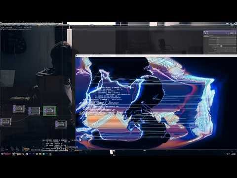 Demon Dance :: Live Coding Audio Reactive Visuals in Touchdesigner [STRM_AV_001]