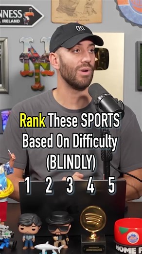 Ranking Sports by Difficulty