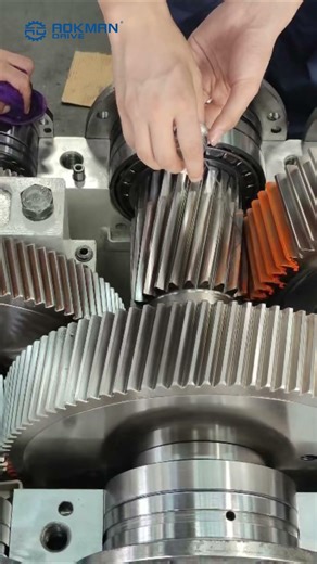 Using Lead Wire Measure Gear Backlash#industrialgearbox