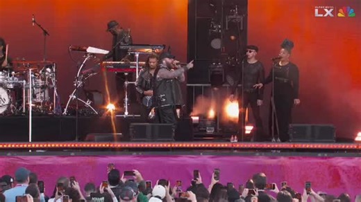 @Teddyswims brought the energy to the @nfl Super Bowl 2026 Pre-Game with his performance of “Lose Control” 🧡 | Warner Records