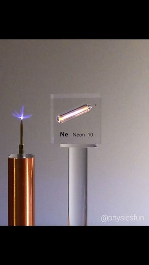 25K views · 911 reactions | Element 10, Neon: a pure sample of the...