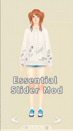 Must-Have Slider for CAS #thesims4 #sims4cc #sims4 #sims4cas