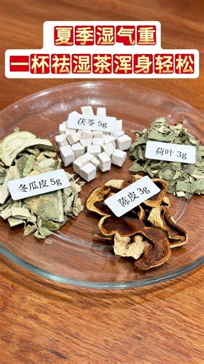 久坐，湿气重，易犯困？试试这个祛湿茶#祛湿茶#养生 #养生茶 #健康