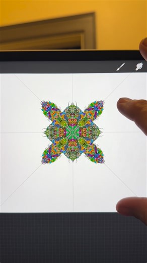 9 comments | Greeting hand drawn patterns on a iPad. Future of these will hopefully be tense, bandannas, and all sorts of apparel. Keep your eyes open. I wanna keep these things rocking and rolling. Slow but sure it is a very long process to draw this way, but I’m trying to draw these patterns so they’re high resolution at 5‘ x 5‘ #artsy #fabricpattern #handdrawn #bandana | Martin Kwick | Facebook