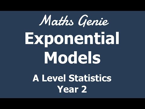 Exponential Models
