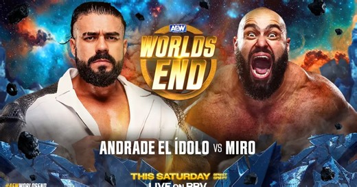 AEW Worlds End: Andrade El Idolo vs. Miro Result