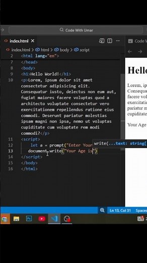 how to use prompt in JavaScript